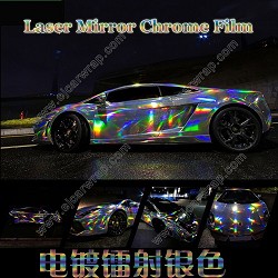 Laser Mirror Chrome Film