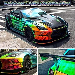 Rainbow Laser Chrome Film
