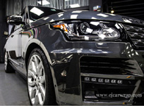 Black Chrome Mirror Film